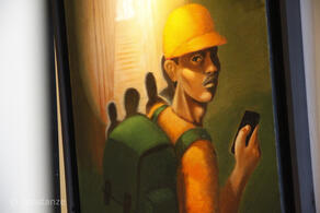 Imagination Takes You There Exhibit at the DFA Main Lobby